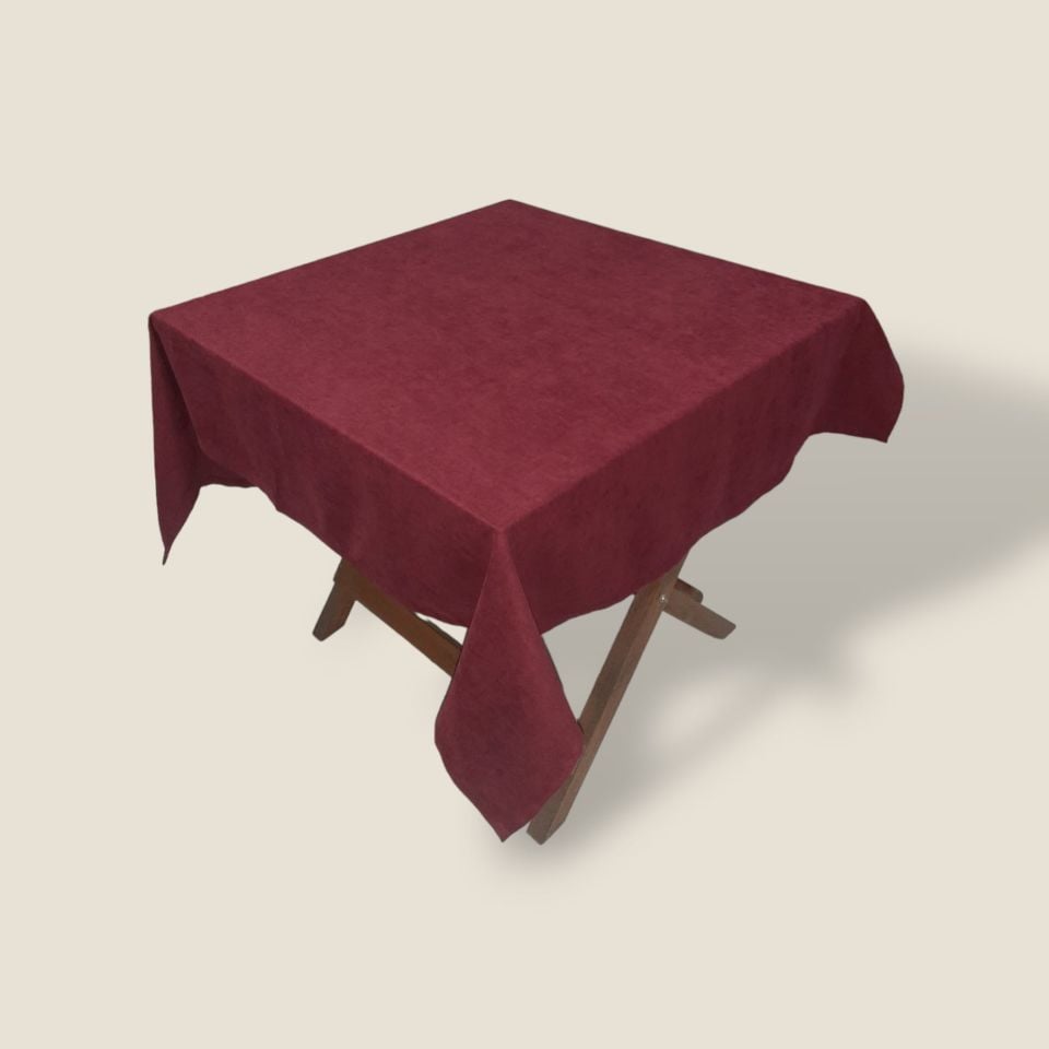 Bordo Restoran Masa Örtüsü