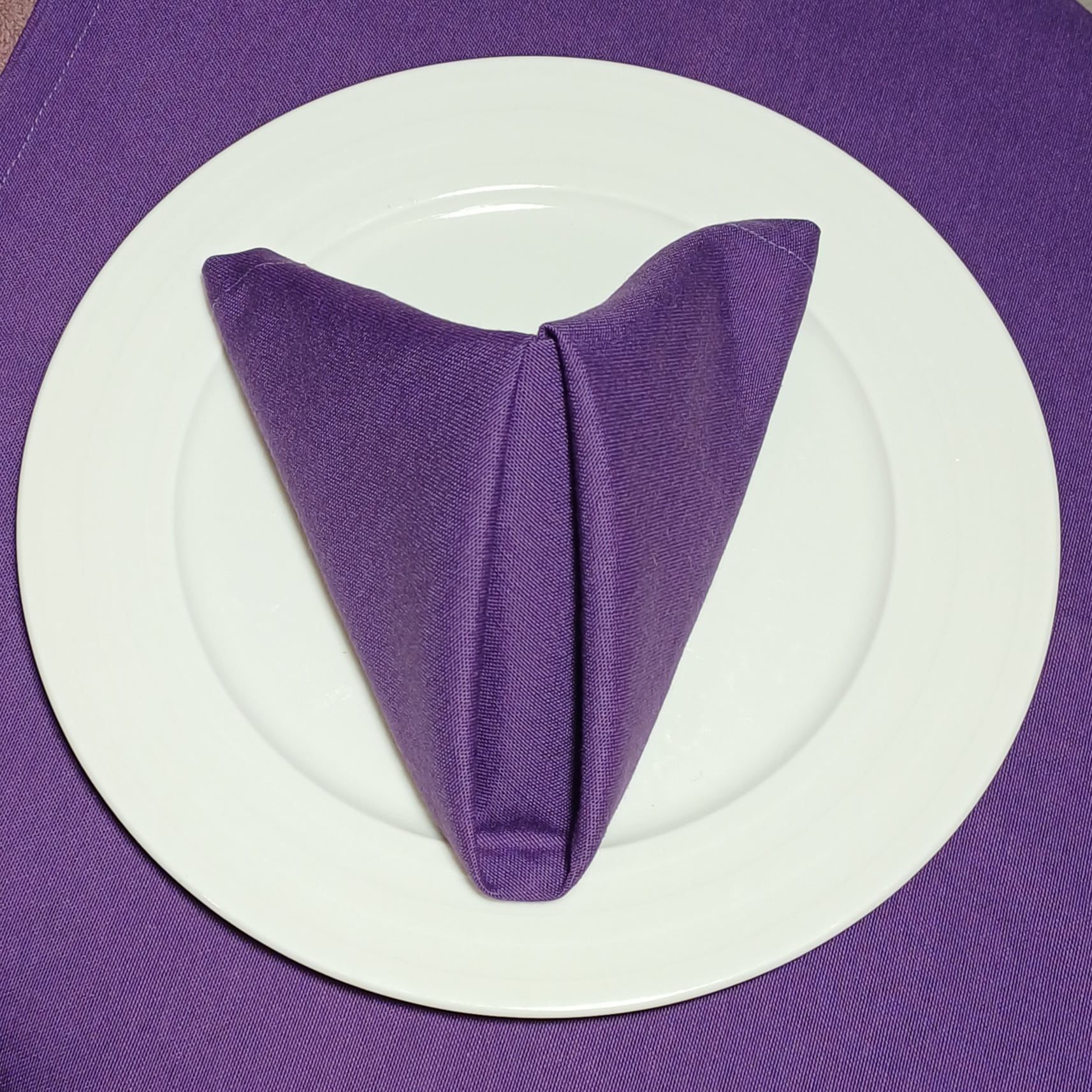 Restoran Peçetesi Mor