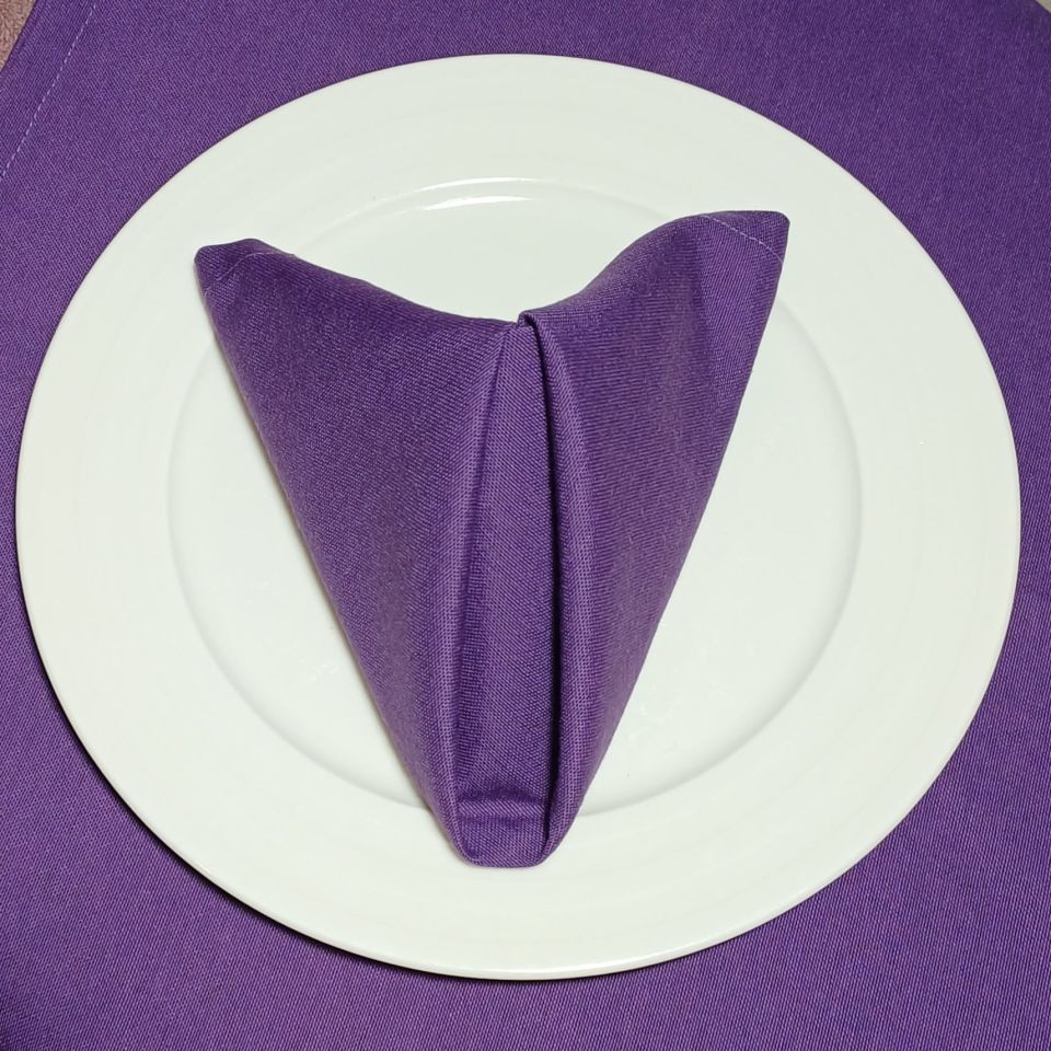 Restoran Peçetesi Mor 12'li Paket