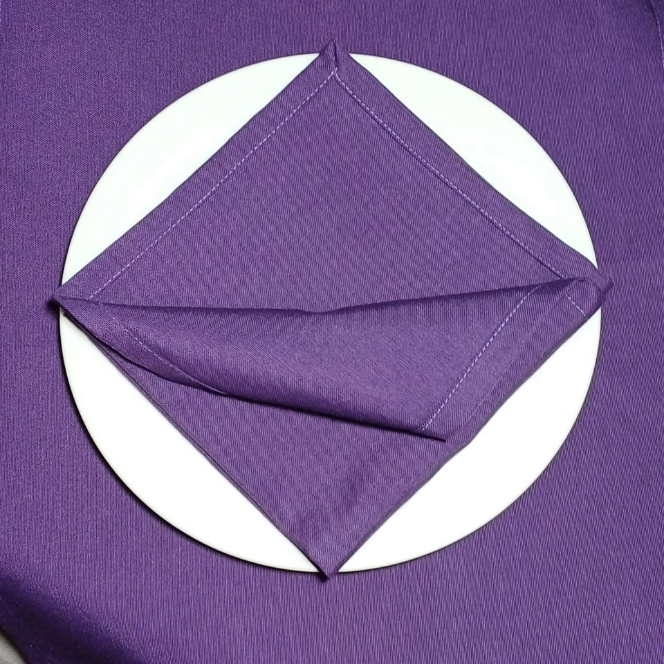 Restoran Peçetesi Mor