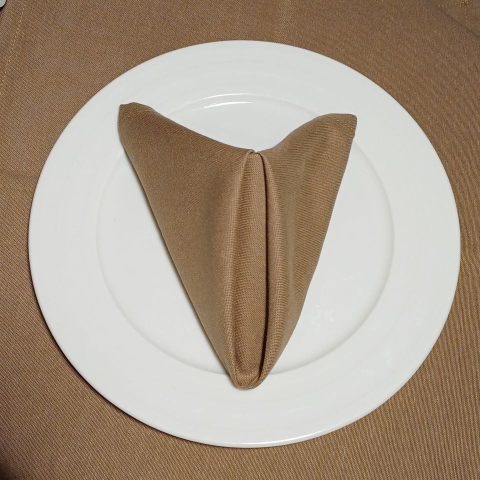 Restoran Peçetesi Kahverengi