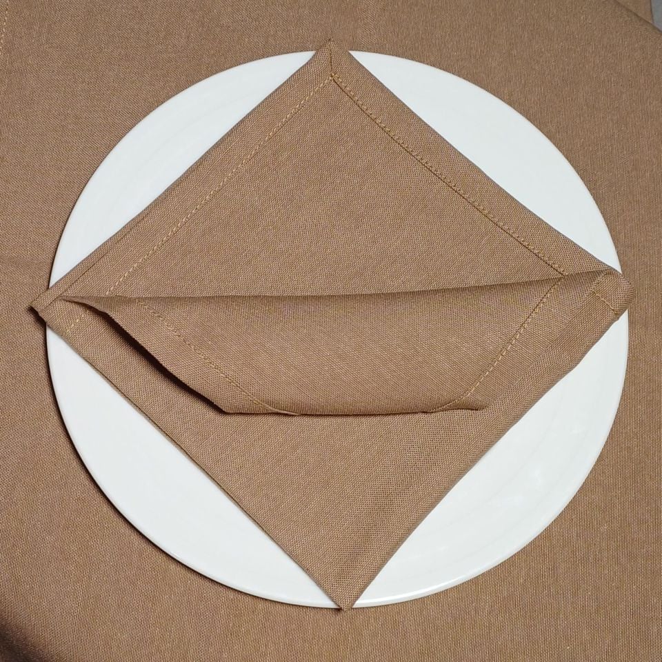 Restoran Peçetesi Kahverengi