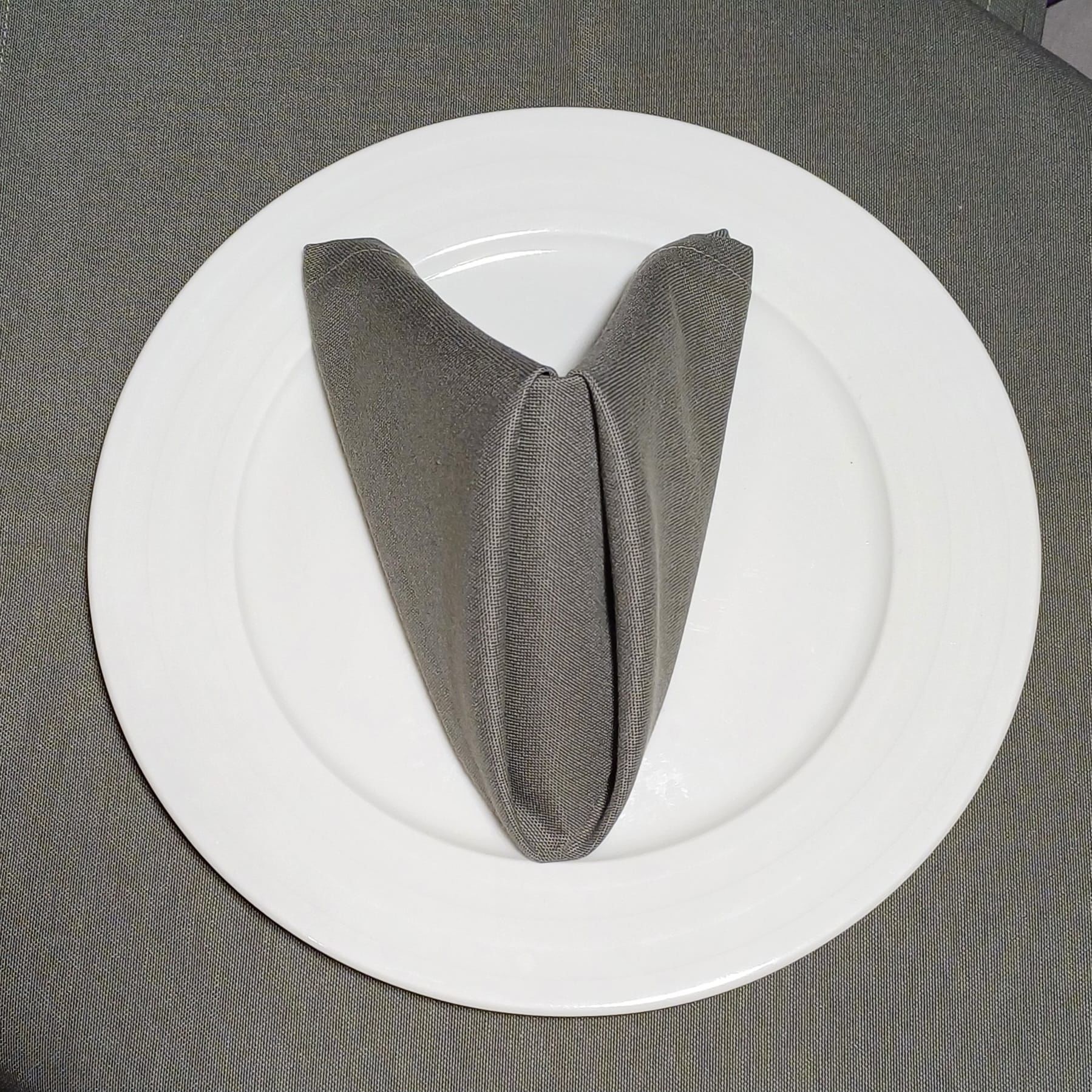 Restoran Peçetesi Antrasit 12'li Paket
