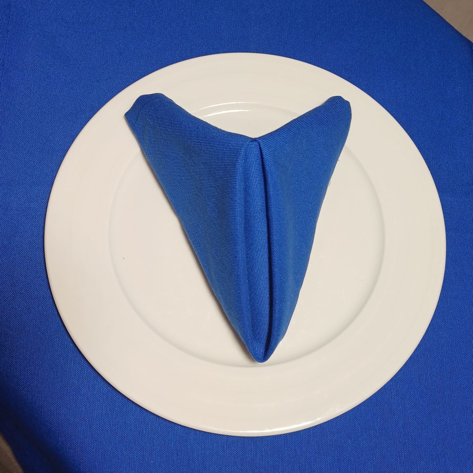 Restoran Peçetesi Saks Mavi