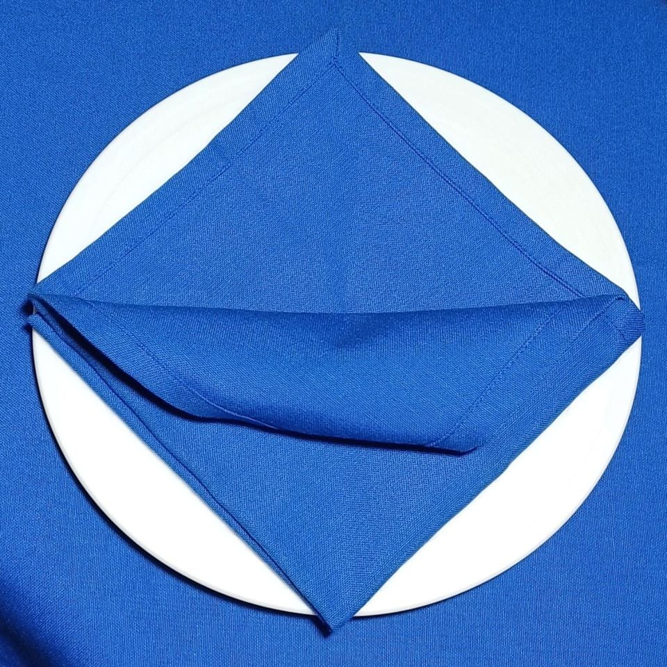 Restoran Peçetesi Saks Mavi