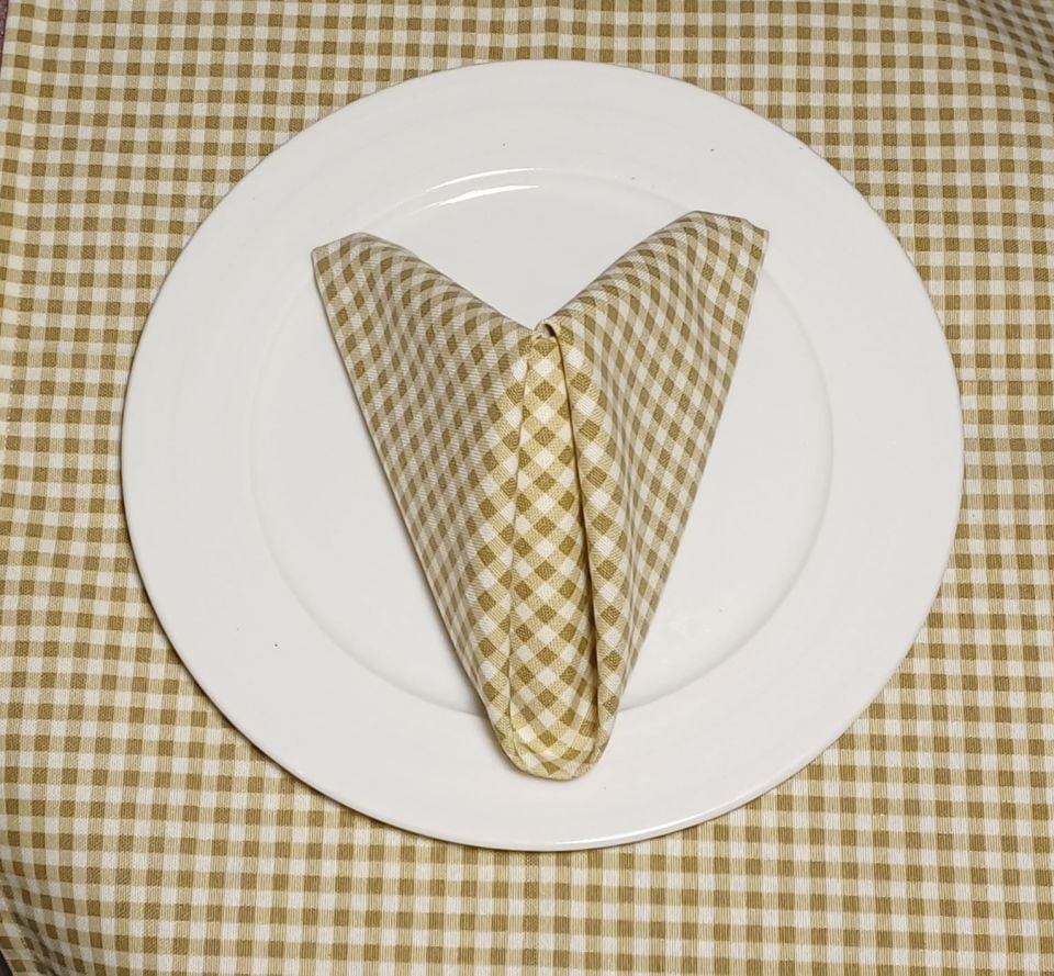 Restoran Peçetesi Kahverengi Piti Kare