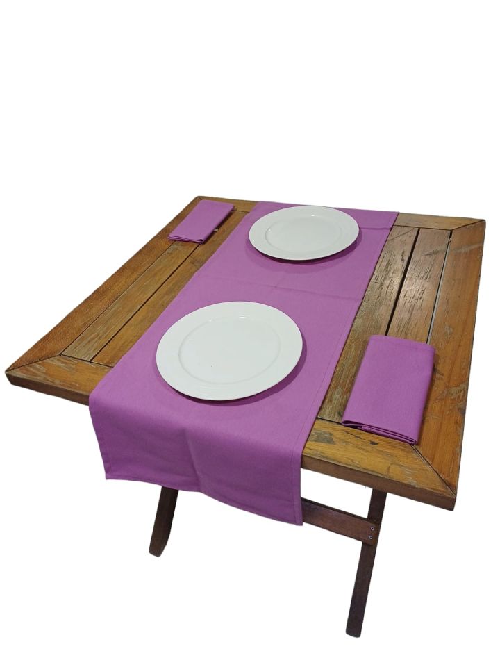 Restoran Runner Lila 8'li Paket