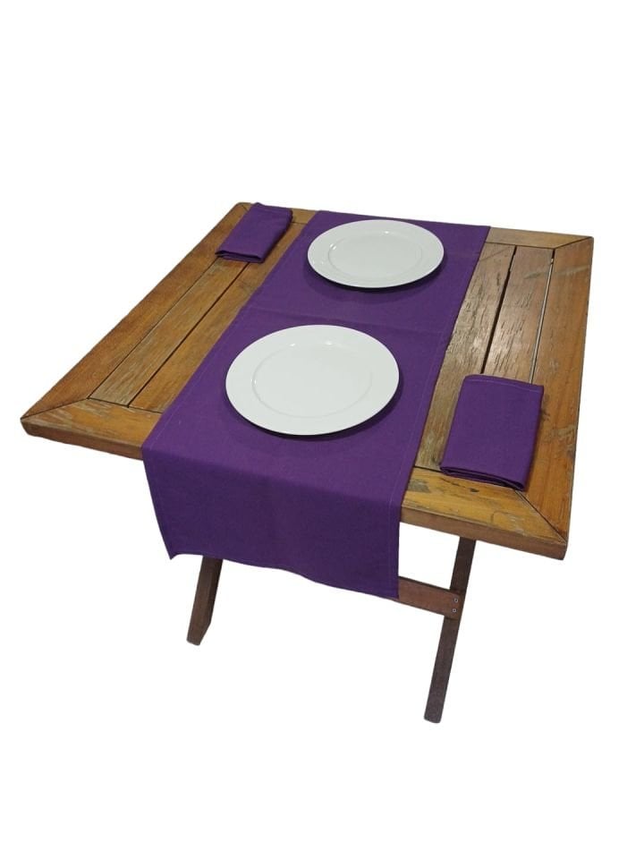Restoran Runner Mor 8'li Paket