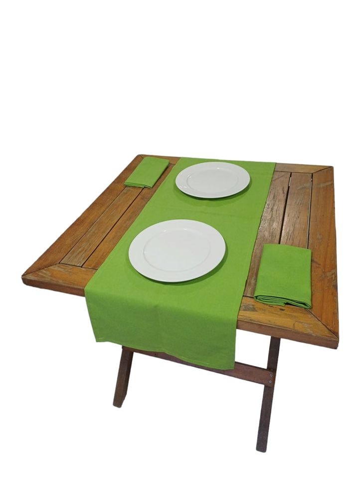 Restoran Runner Açık Yeşil 8'li Paket