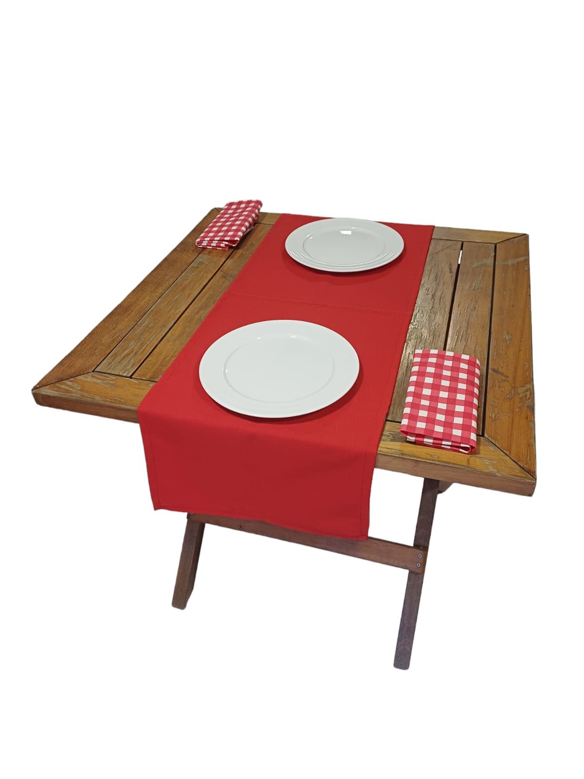 Restoran Runner Kırmızı 8'li Paket
