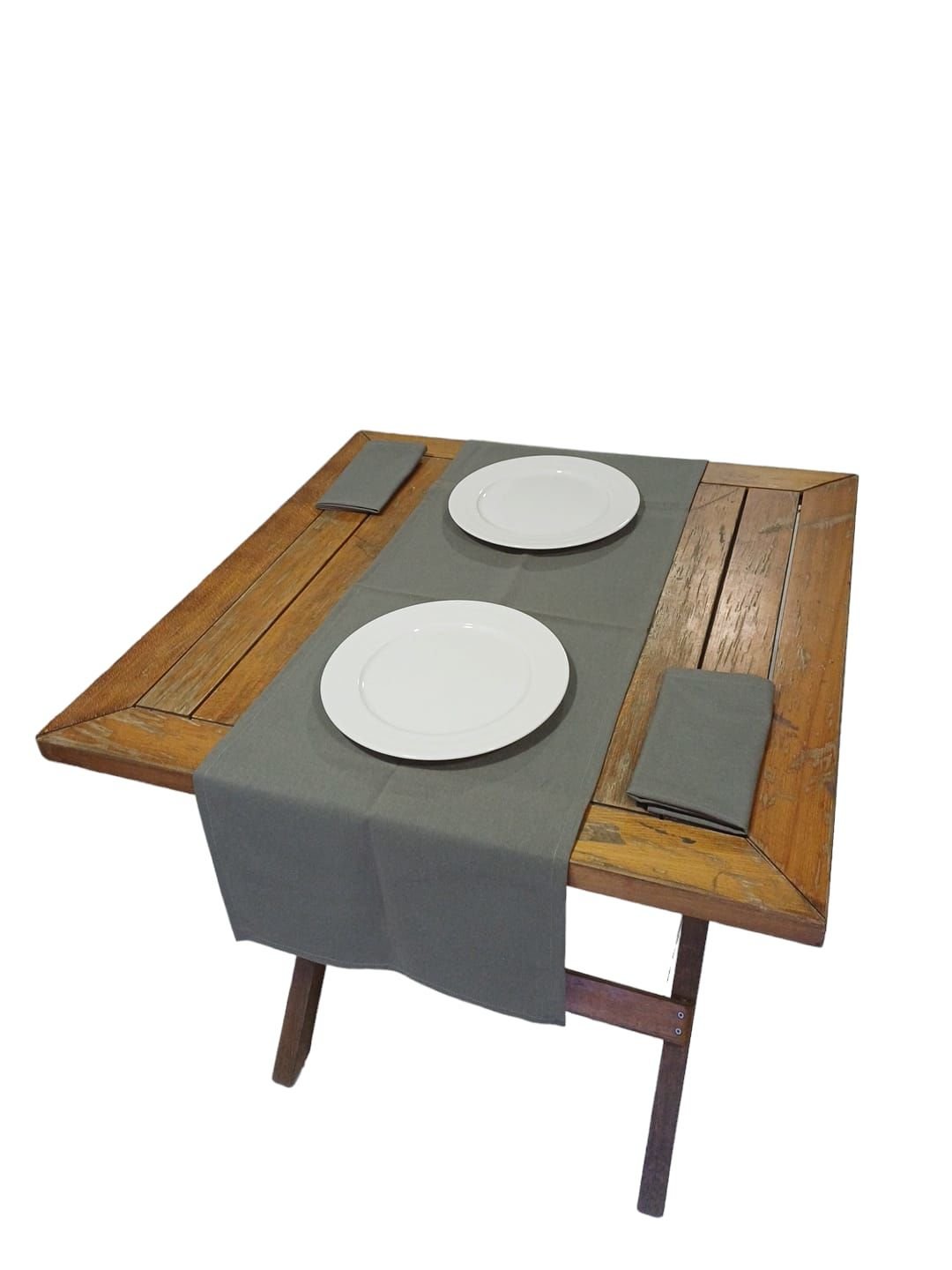 Restoran Runner Antrasit 8'li Paket
