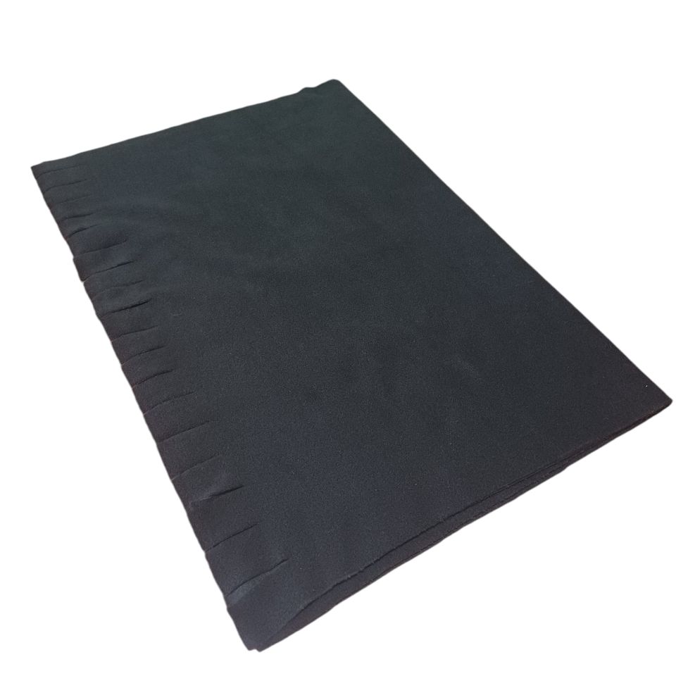 Universal Polar Şal Siyah 280gr/m2 10'lu Paket 70*180