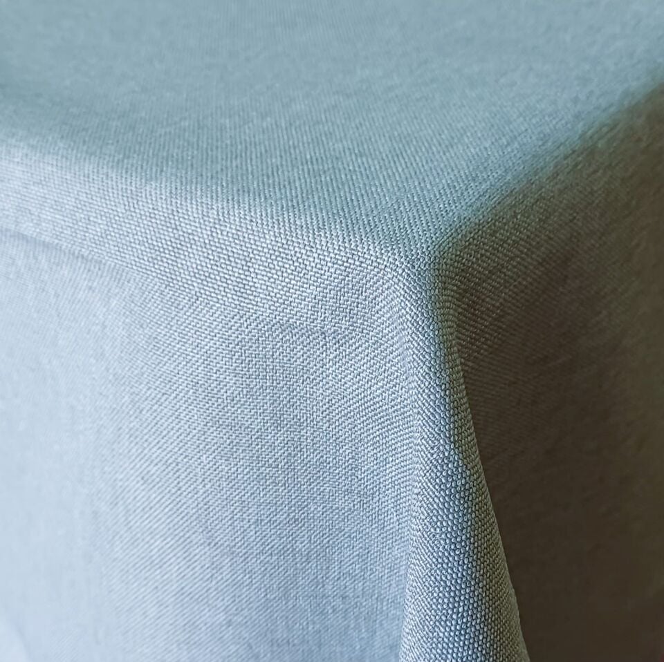 Ibiza Ketenet Masa Örtü/Kapak Mavi