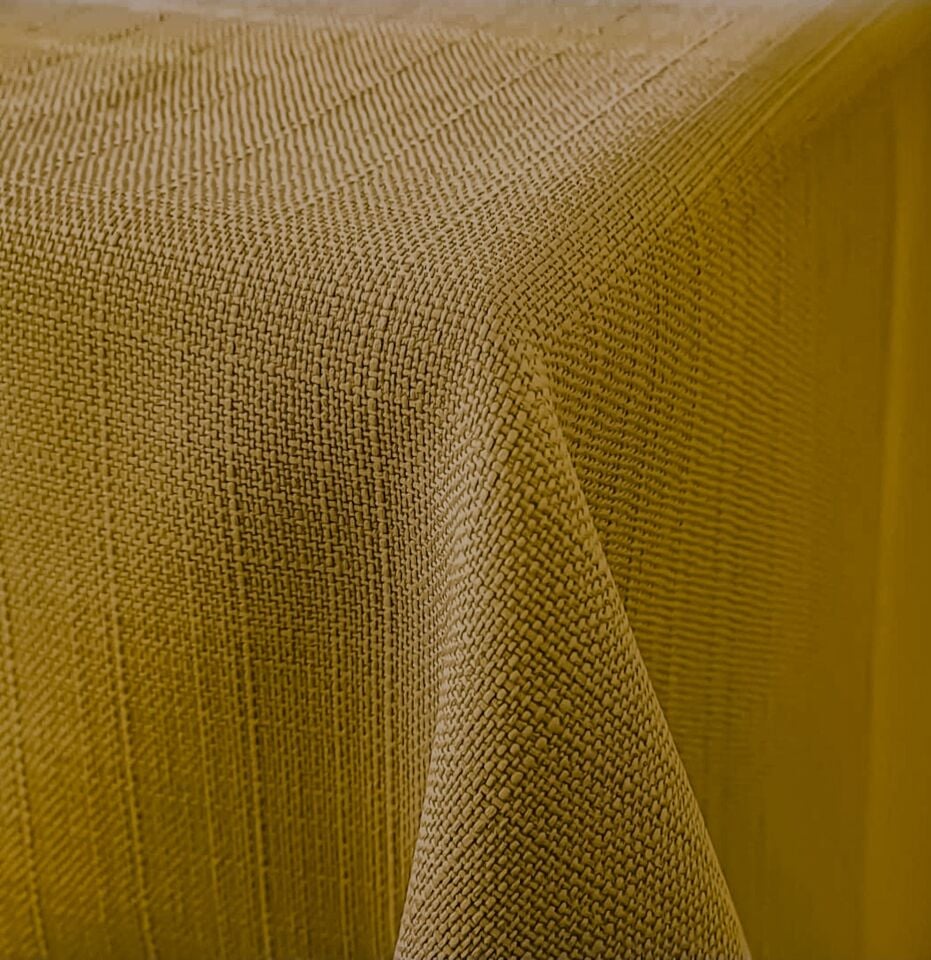 Assos Ketenet Masa Örtüsü Hardal