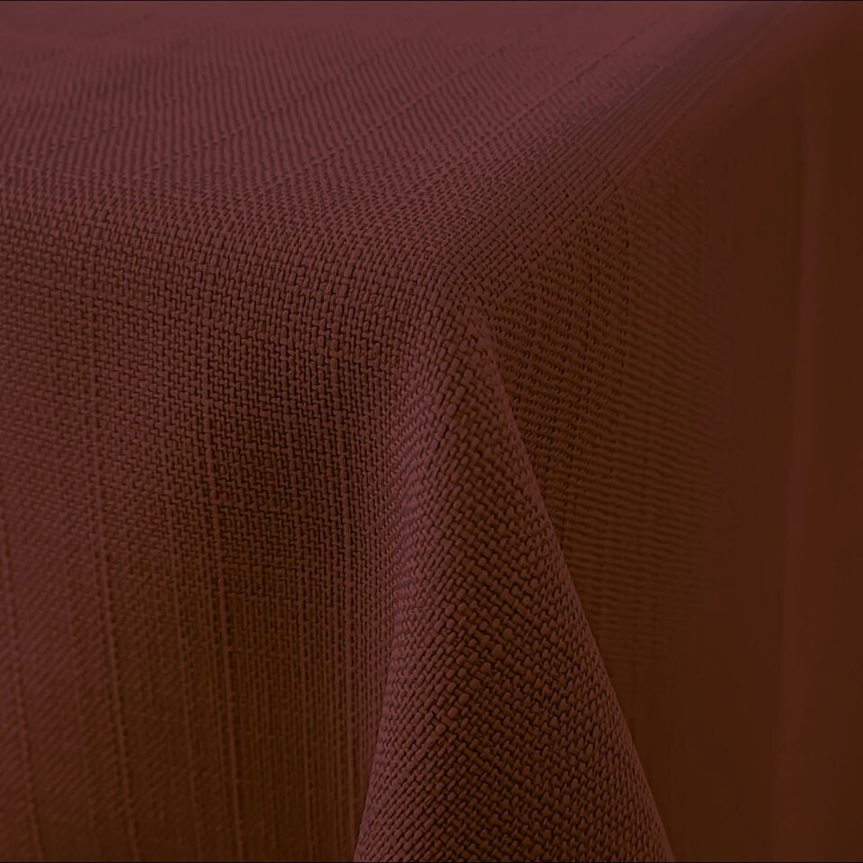 Assos Ketenet Masa Örtüsü Mürdüm